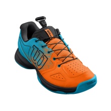 Wilson Tennis Shoes Kaos Bela QL (Quicklace) Allcourt orange/blue Kids